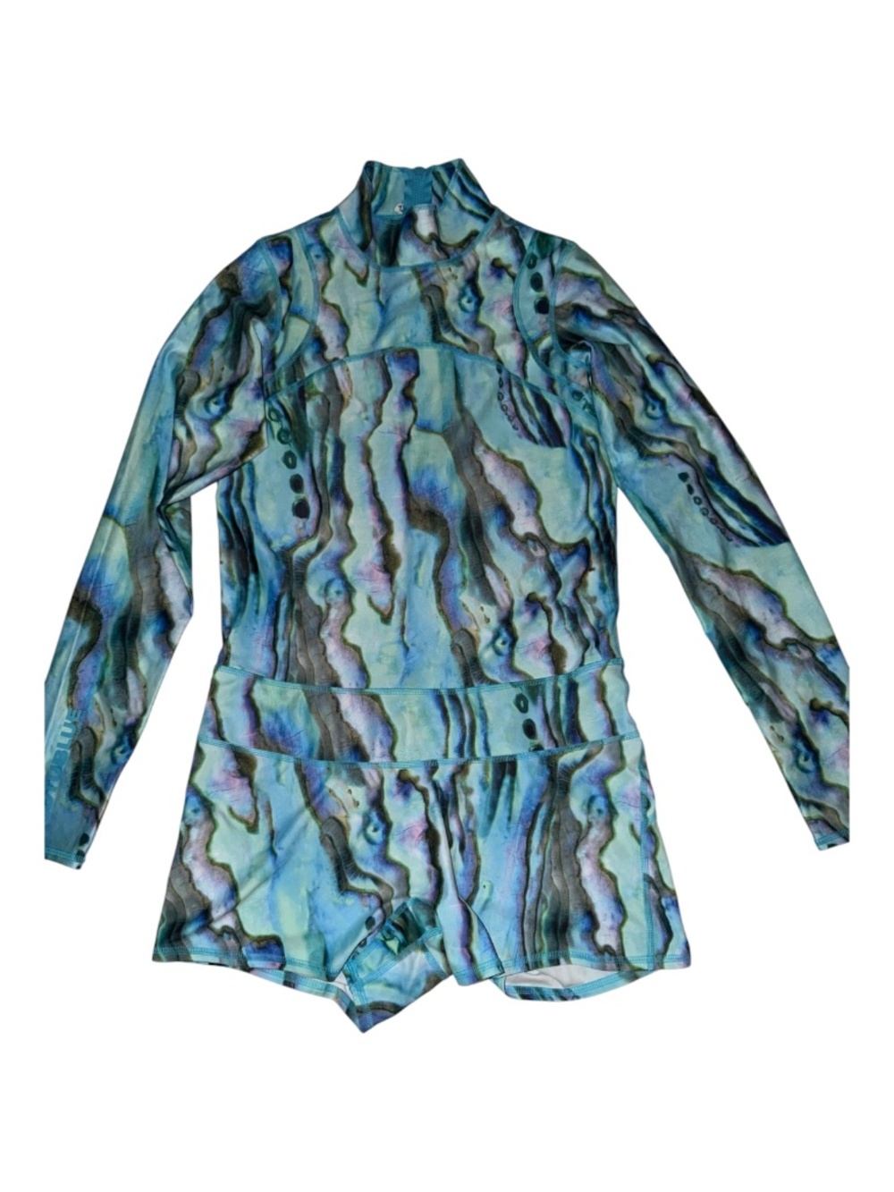 NWT Tutublue Abalone Short Swimsuit Surf XL